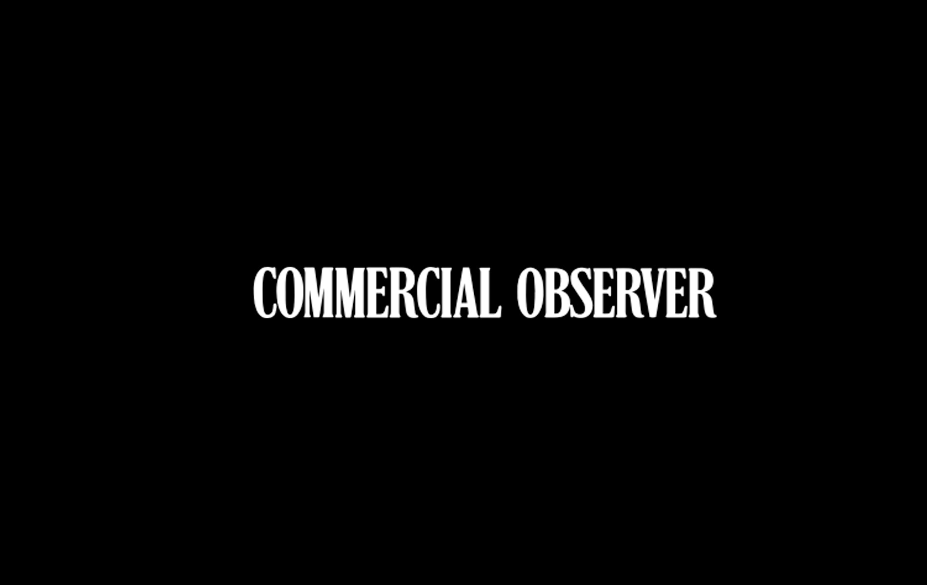 Commercial Observer logo