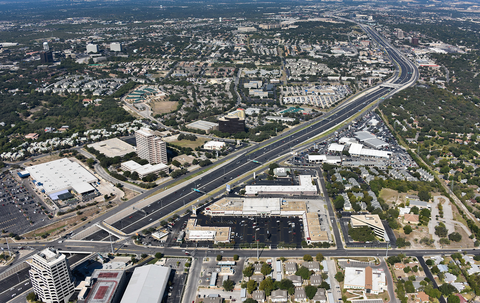Grandview Shopping Center aerial