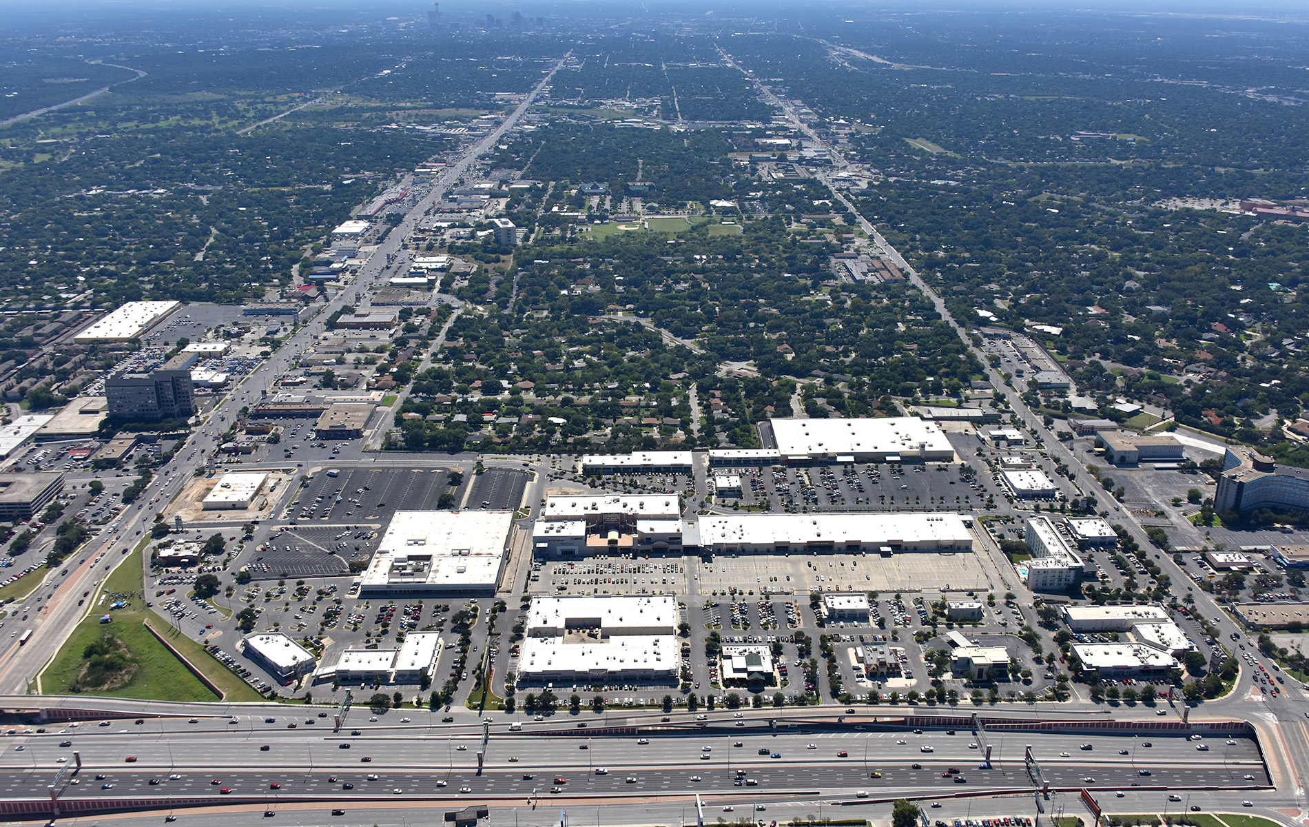 Park North Shopping Center aerial